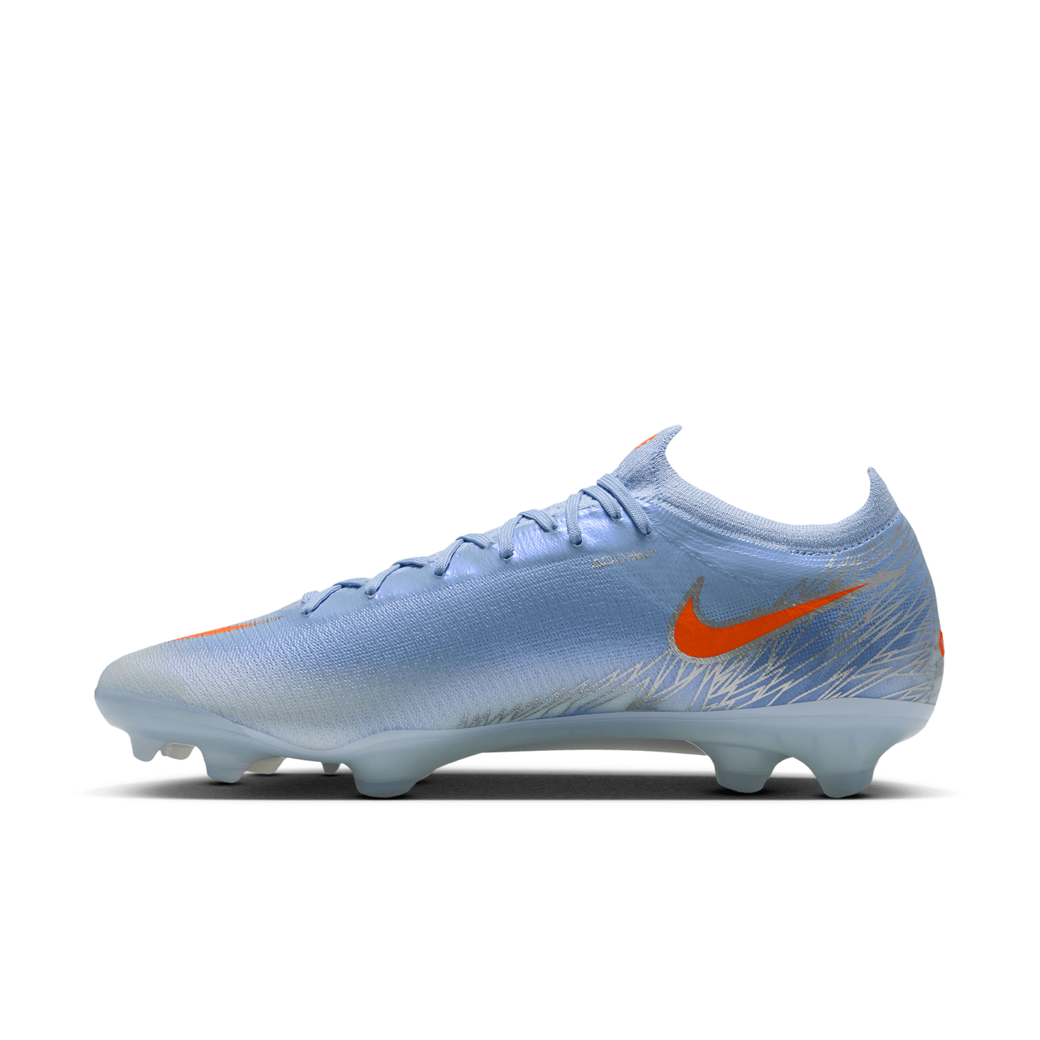 MERCURIAL VAPOR 17 ELITE NU4 FG (LIGHT BLUE/ORANGE)