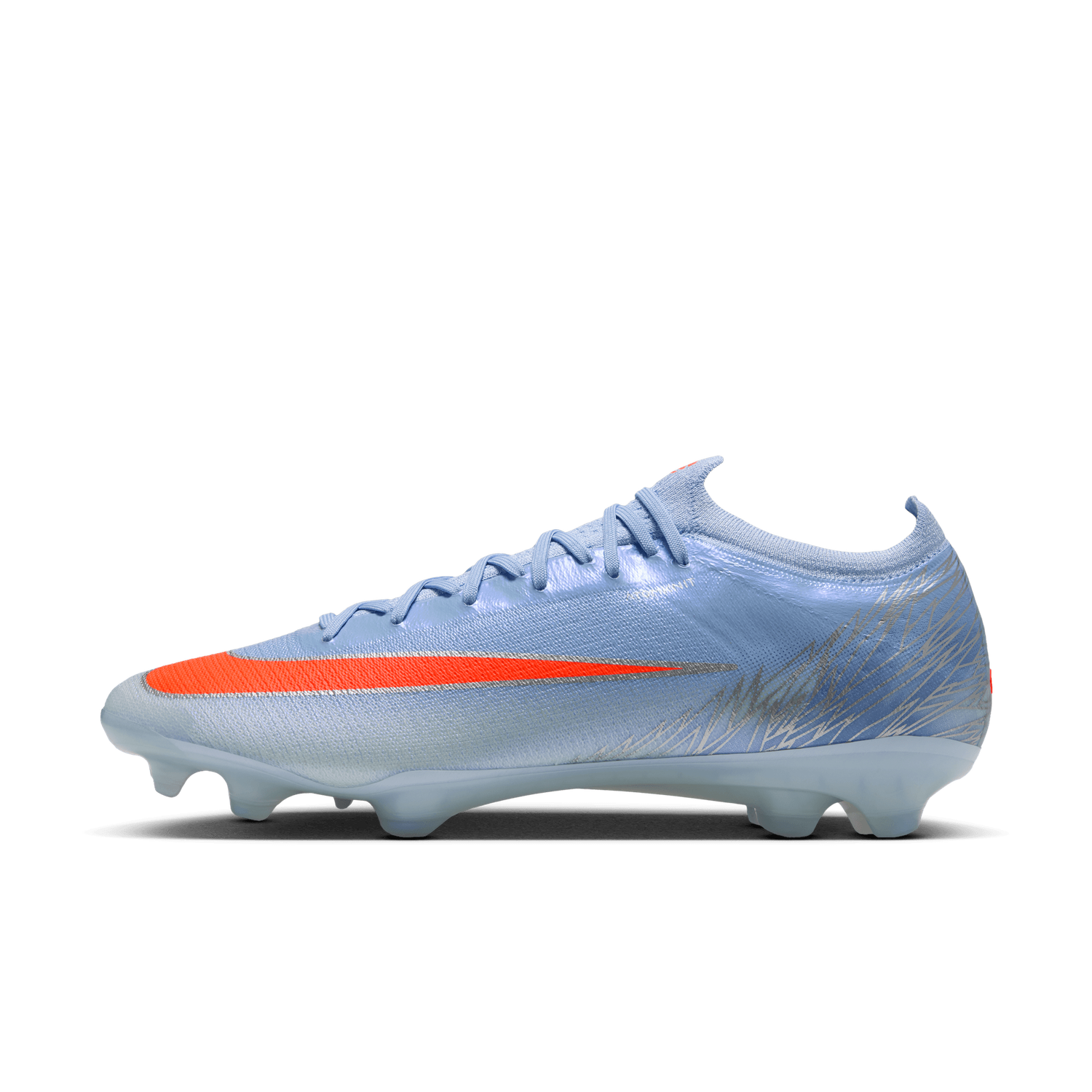 MERCURIAL VAPOR 17 ELITE NU4 FG (LIGHT BLUE/ORANGE)