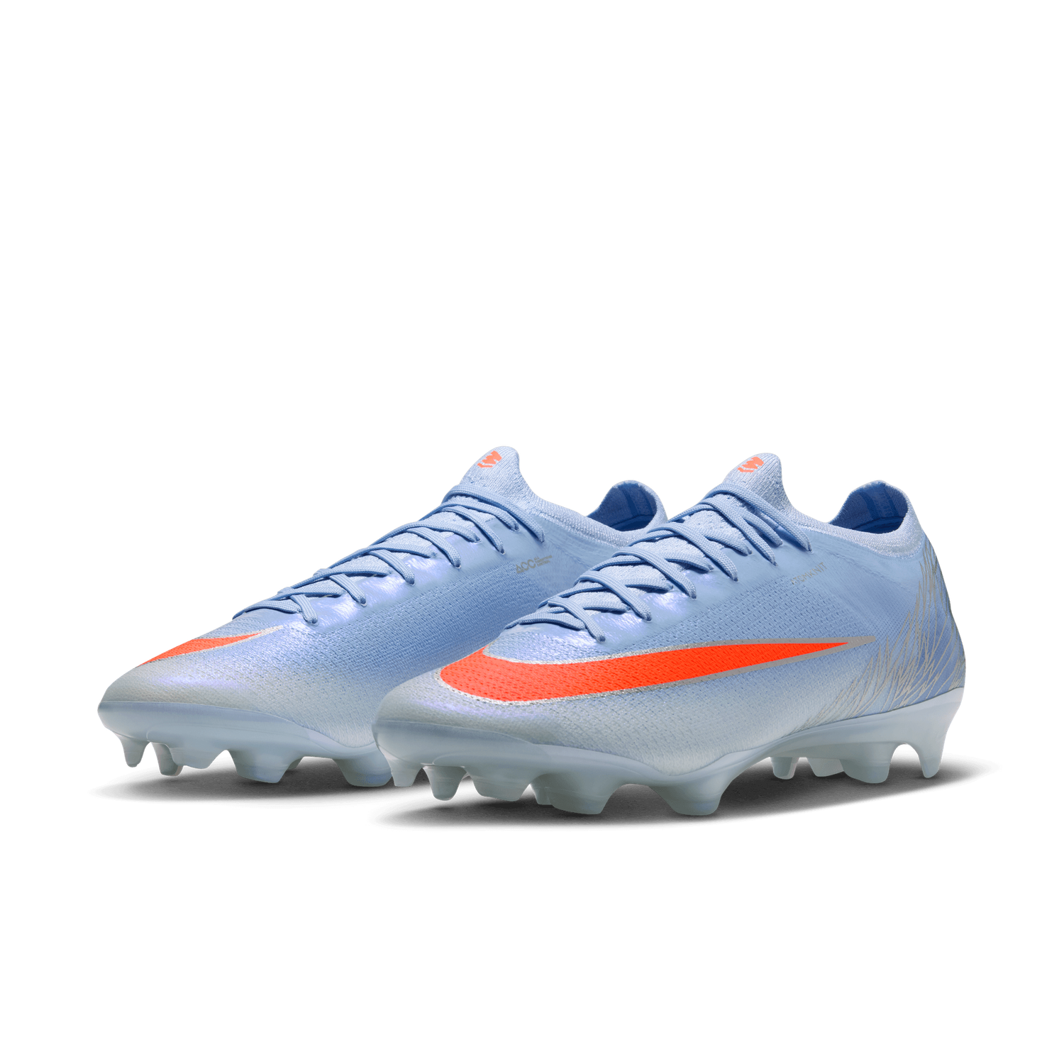 MERCURIAL VAPOR 17 ELITE NU4 FG (LIGHT BLUE/ORANGE)