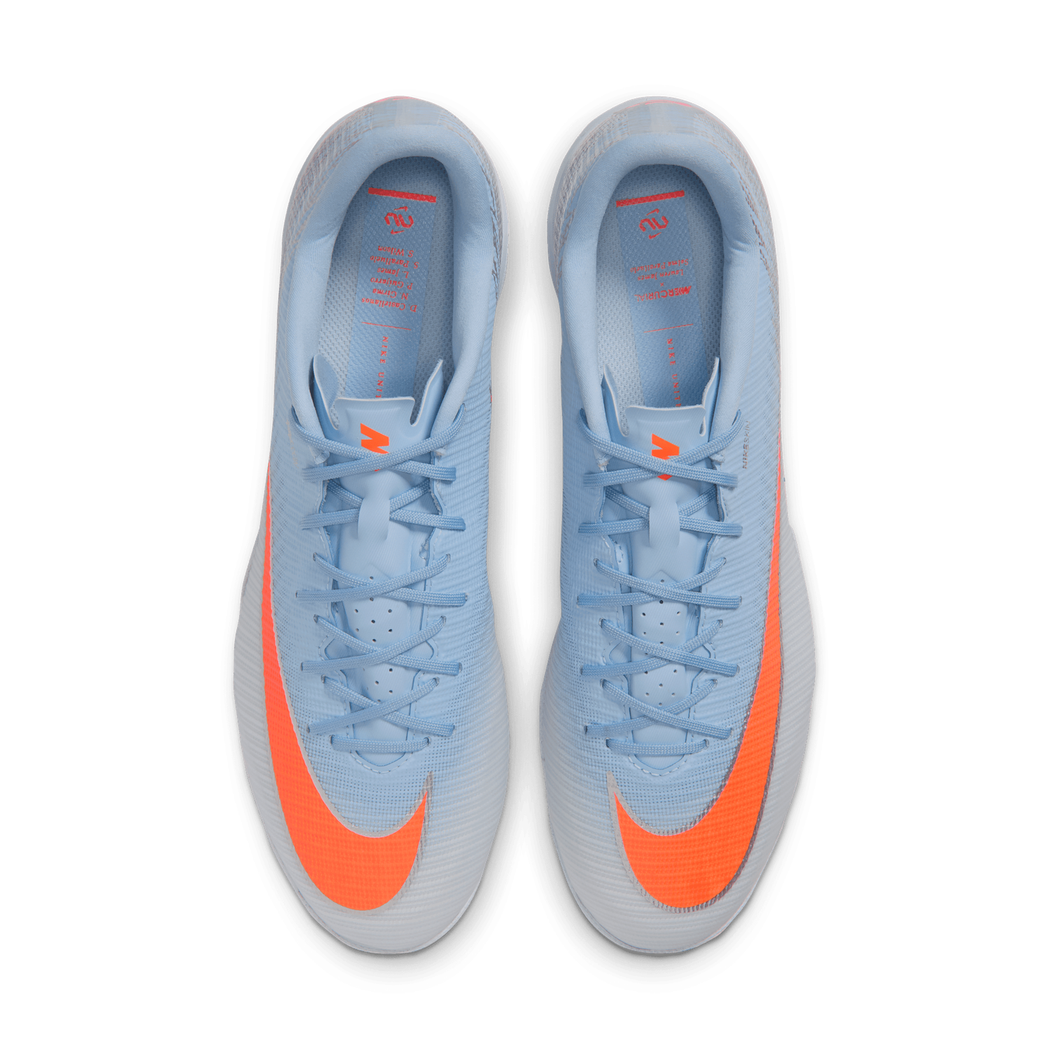 MERCURIAL VAPOR 17 ACADEMY NU4 TF (LIGHT BLUE/ORANGE)
