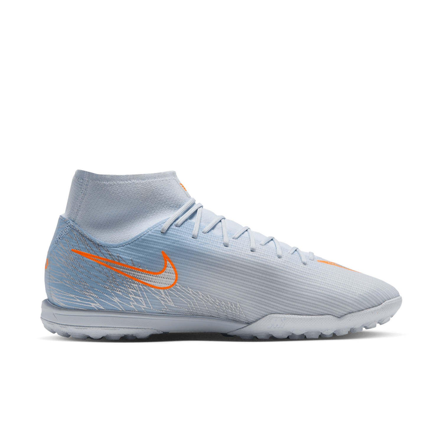 MERCURIAL SUPERFLY 11 ACADEMY NU4 TF (LIGHT BLUE/ORANGE)