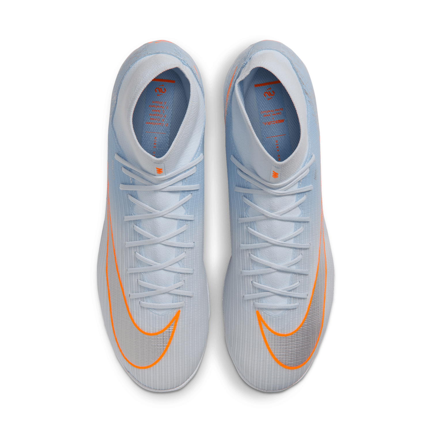 MERCURIAL SUPERFLY 11 ACADEMY NU4 TF (LIGHT BLUE/ORANGE)