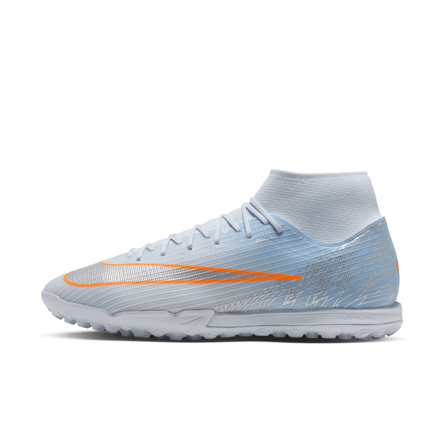 MERCURIAL SUPERFLY 11 ACADEMY NU4 TF (LIGHT BLUE/ORANGE)