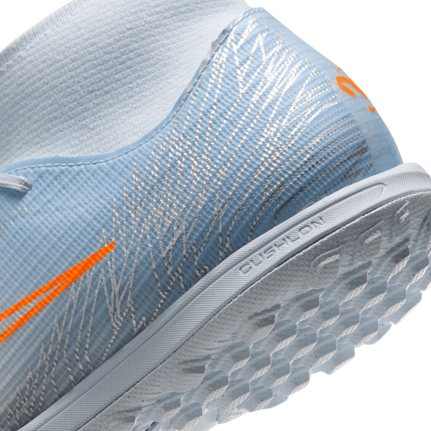 MERCURIAL SUPERFLY 11 ACADEMY NU4 TF (LIGHT BLUE/ORANGE)