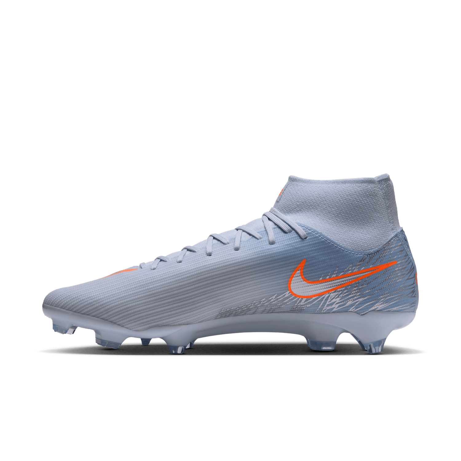 MERCURIAL SUPERFLY 11 ACADEMY NU4 FG/MG (LIGHT BLUE/ORANGE)