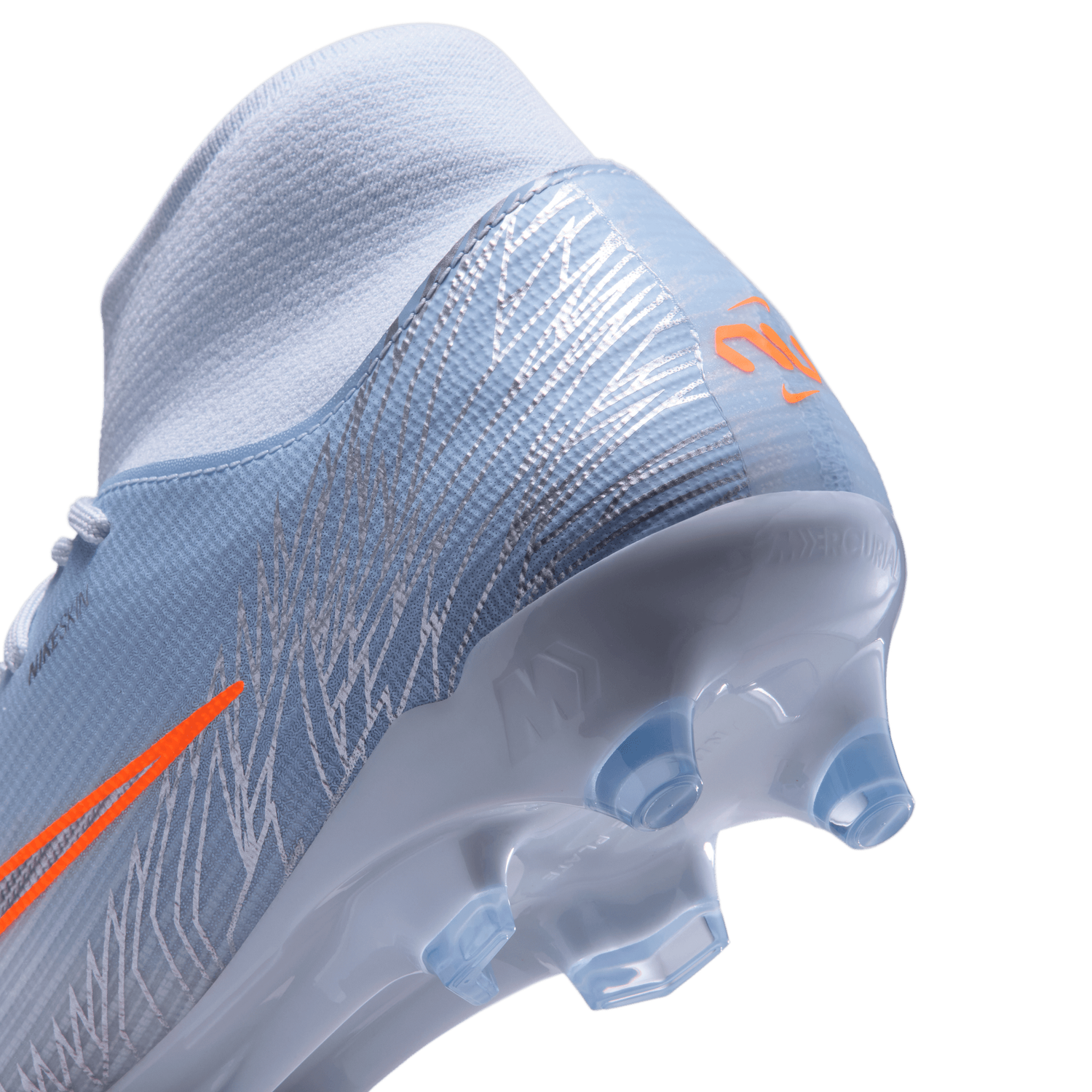 MERCURIAL SUPERFLY 11 ACADEMY NU4 FG/MG (LIGHT BLUE/ORANGE)