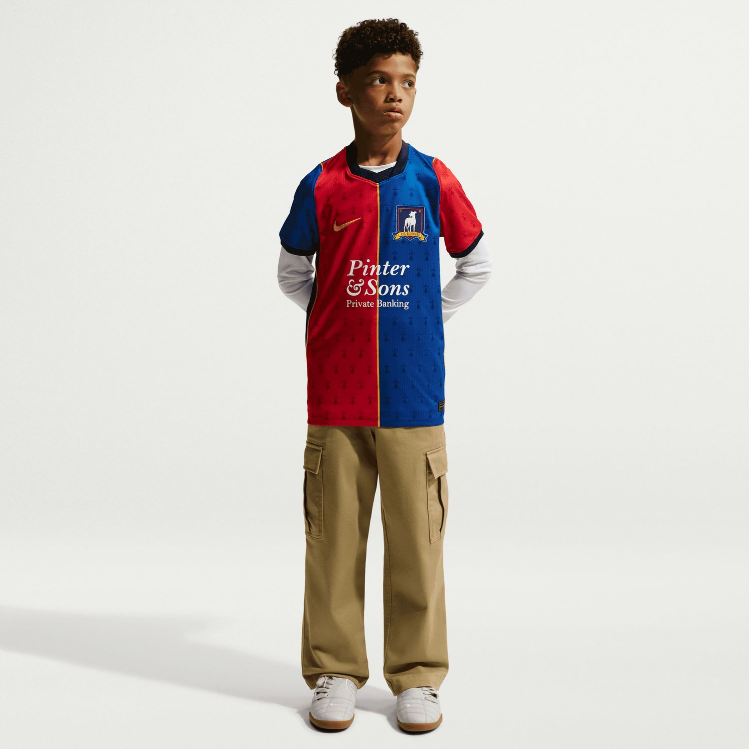 TED LASSO AFC RICHMOND 2026 HOME JERSEY YOUTH (BLUE/RED)
