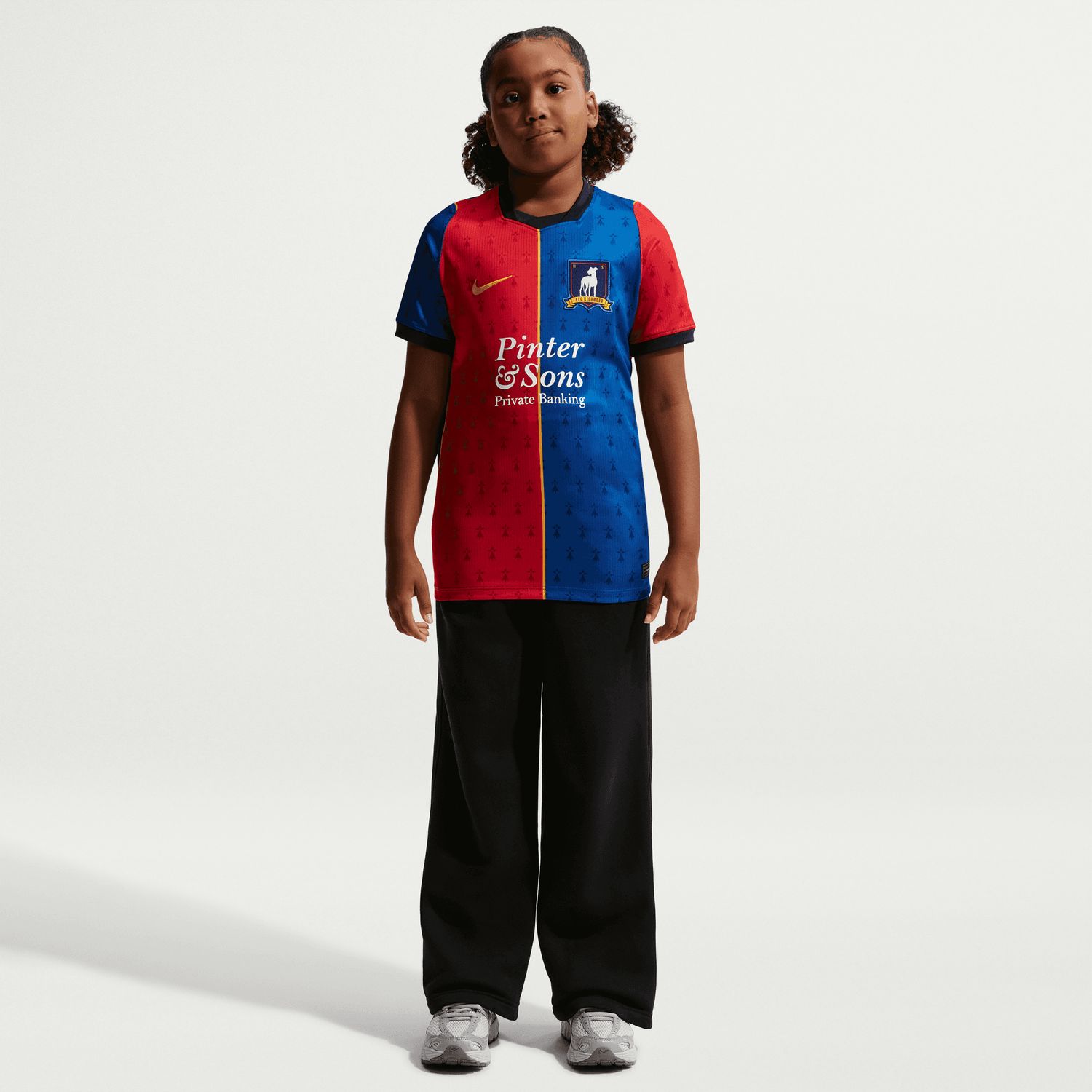 TED LASSO AFC RICHMOND 2026 HOME JERSEY YOUTH (BLUE/RED)