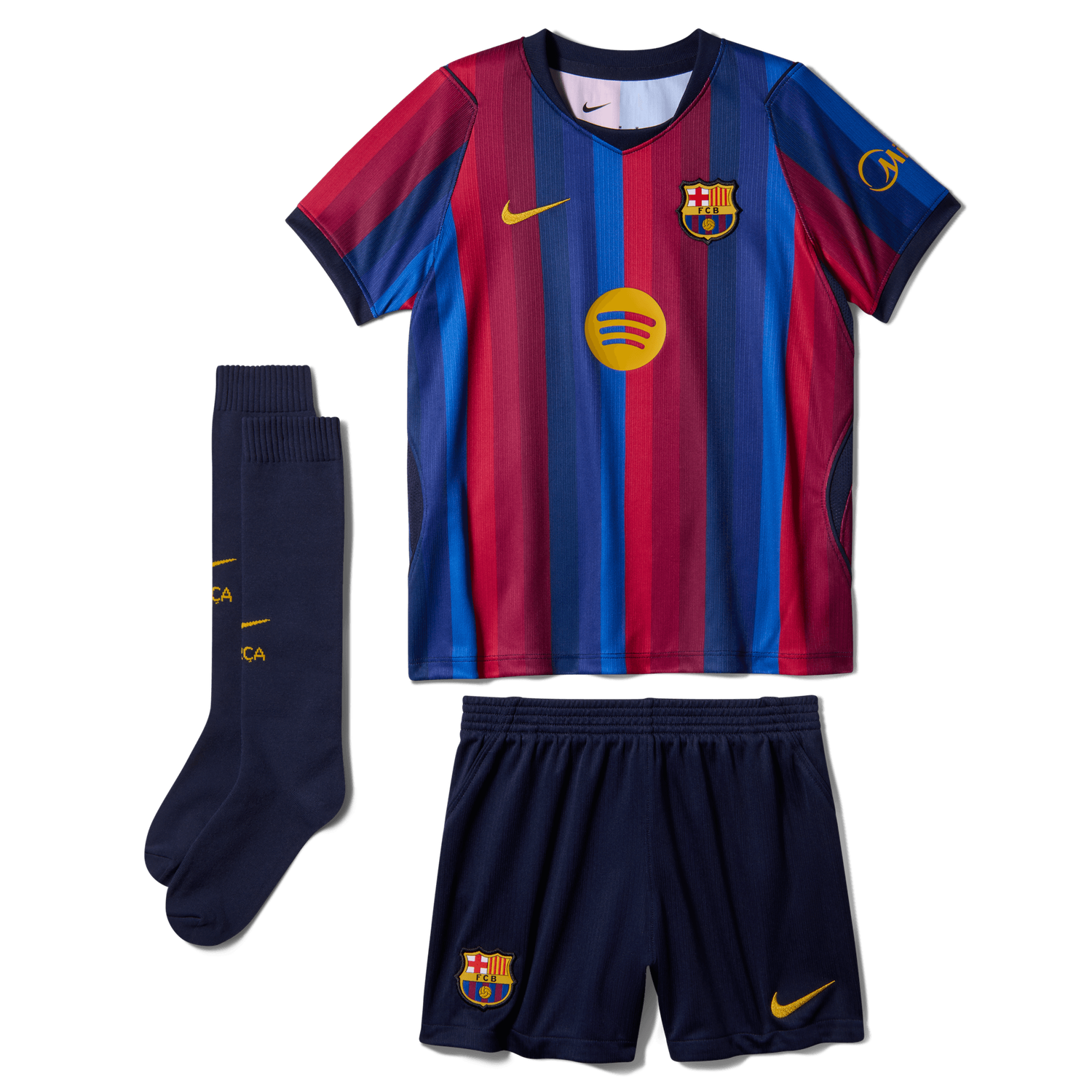 FC BARCELONA 26/27 HOME KIT LITTLE KIDS (BLUE/RED)