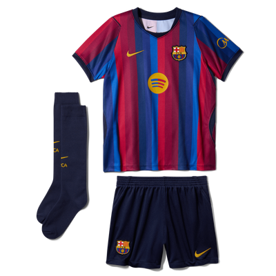 FC BARCELONA 26/27 HOME KIT LITTLE KIDS (BLUE/RED)