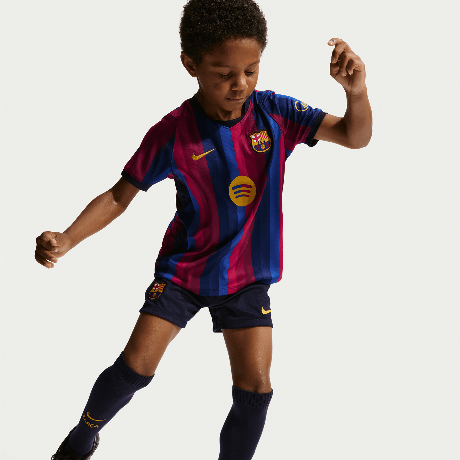 FC BARCELONA 26/27 HOME KIT LITTLE KIDS (BLUE/RED)