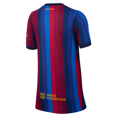 FC BARCELONA 26/27 AUTHENTIC HOME JERSEY YOUTH (BLUE/RED)