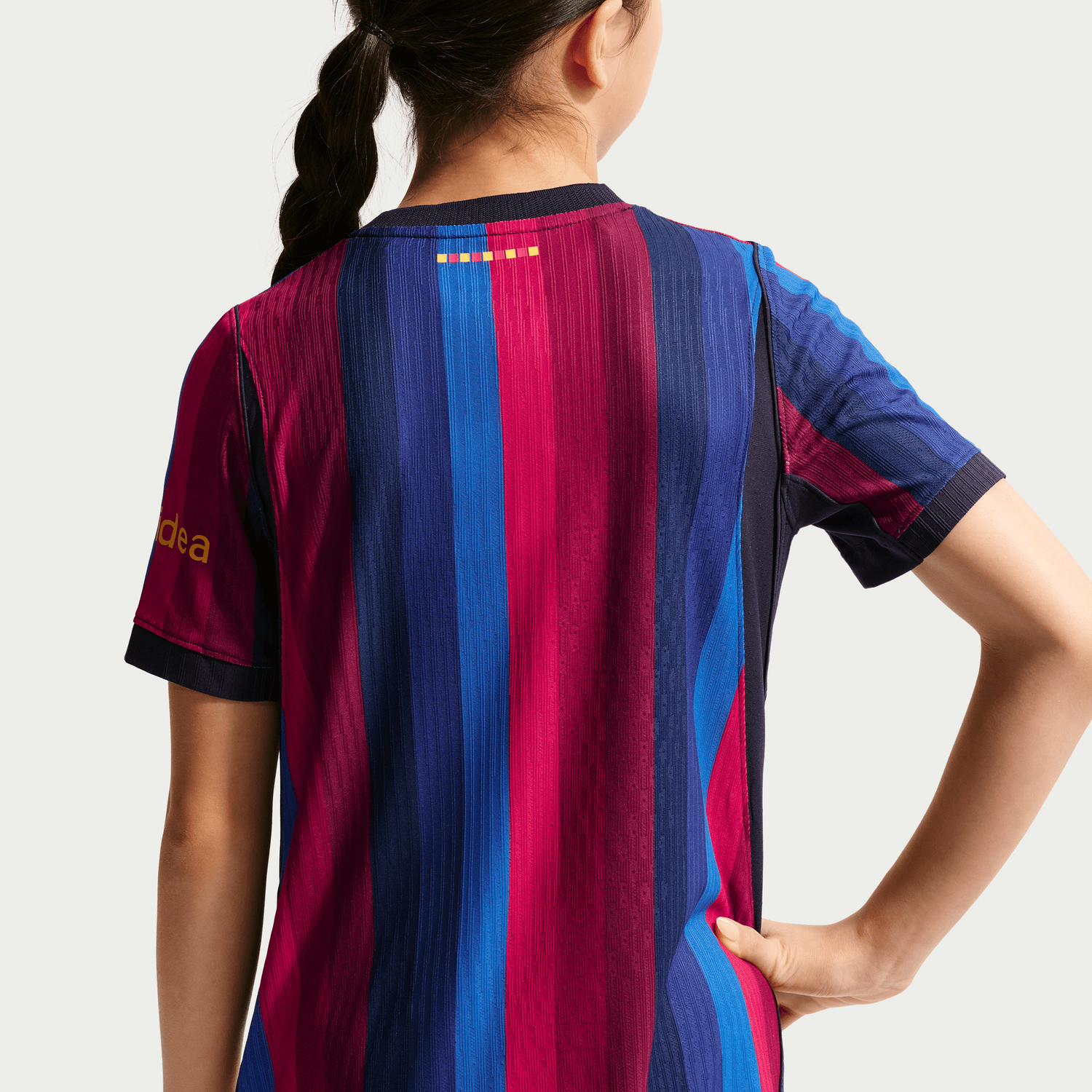 FC BARCELONA 26/27 AUTHENTIC HOME JERSEY YOUTH (BLUE/RED)
