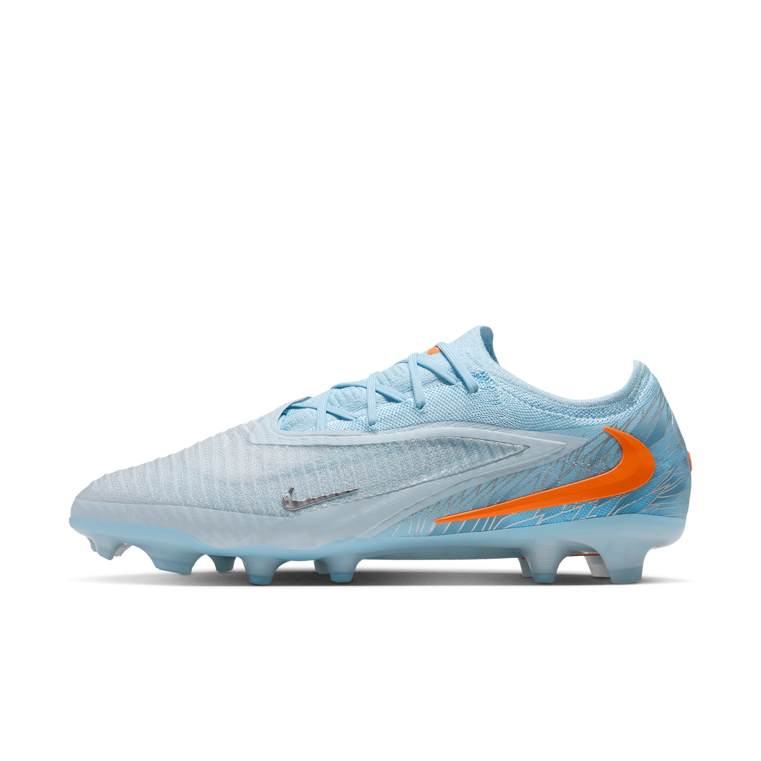 PHANTOM 6 LOW ELITE NU4 FG (LIGHT BLUE/ORANGE)