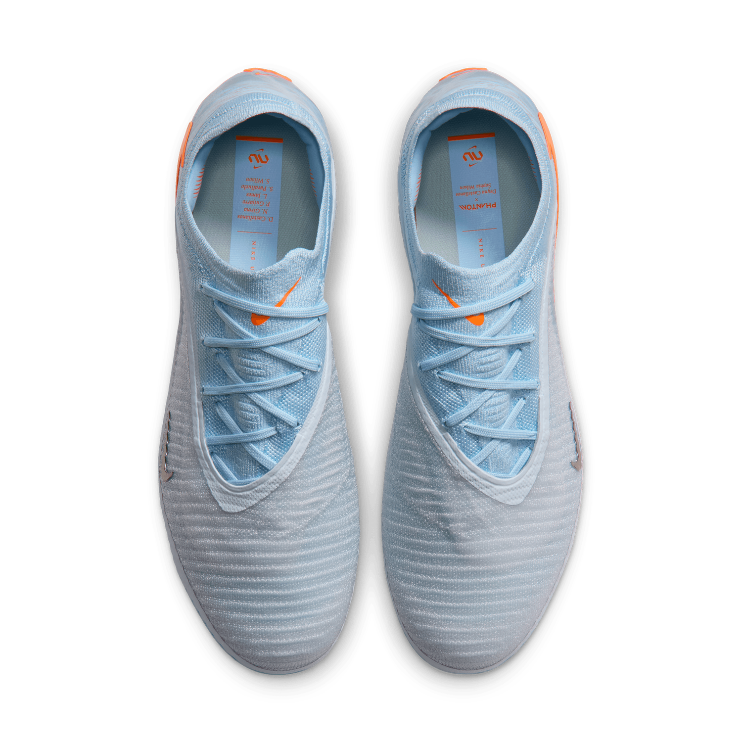 PHANTOM 6 LOW ELITE NU4 FG (LIGHT BLUE/ORANGE)