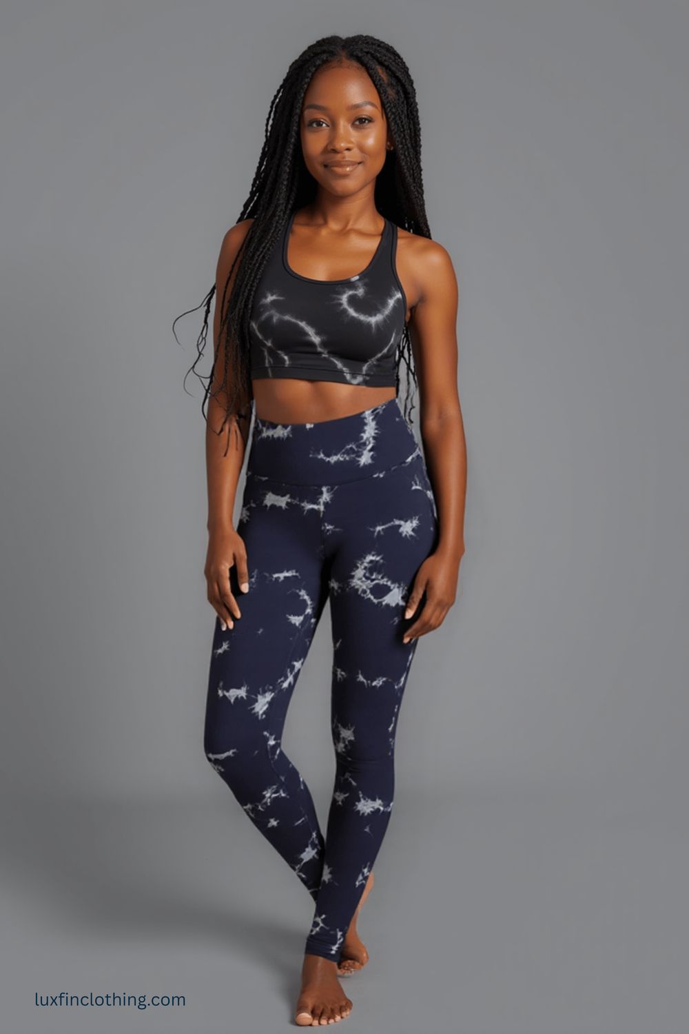 Tie-Dyed Fitness Leggings