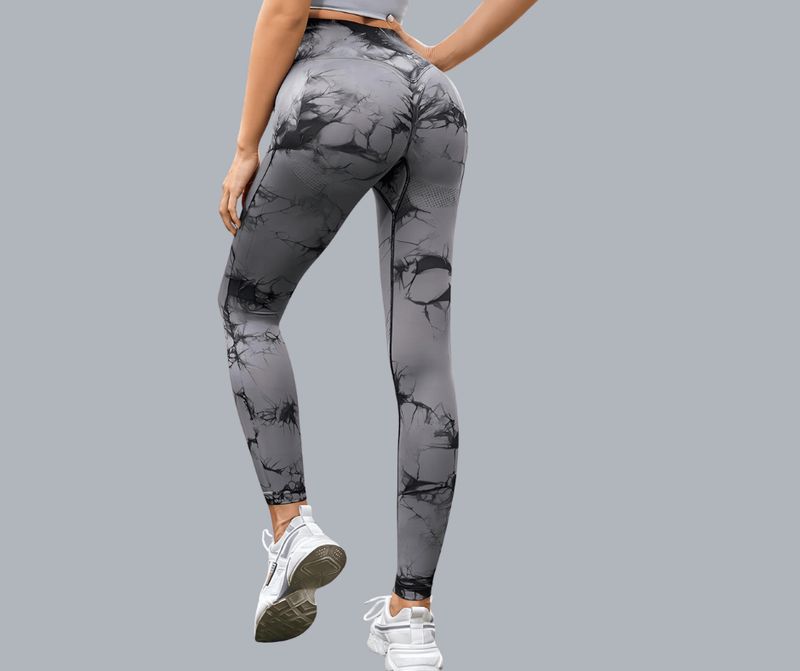 Tie-Dyed Fitness Leggings