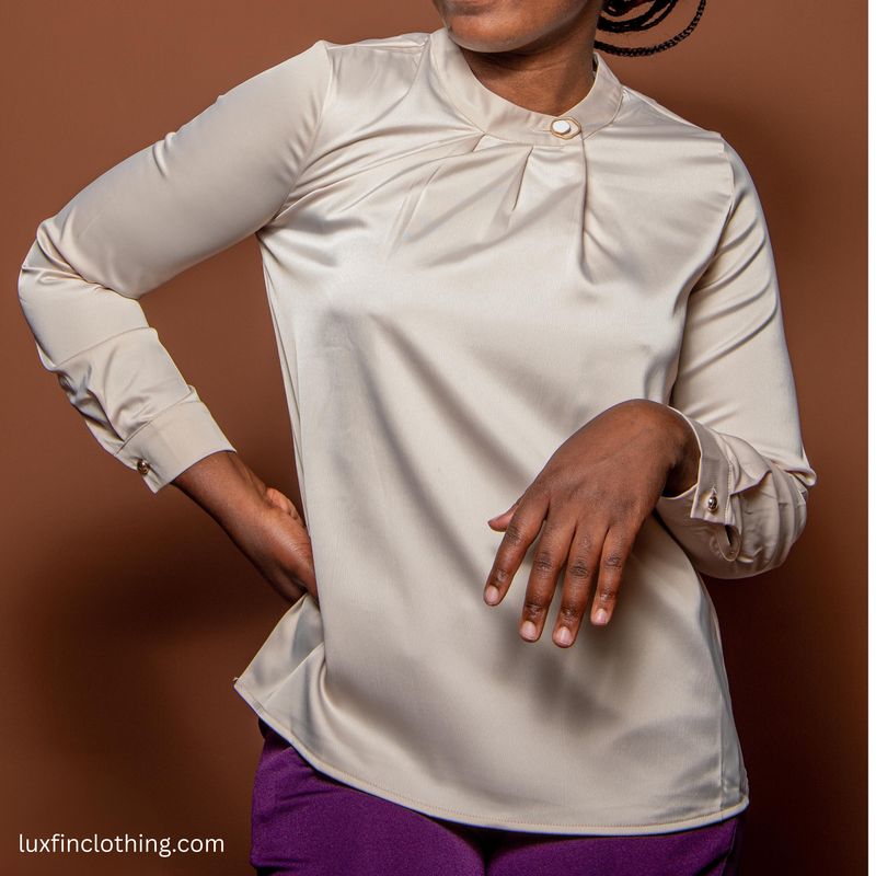 Ladies Satin Blouse