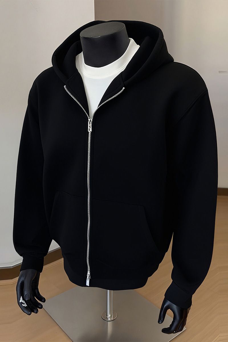 The Luxfin Essential Unisex Zip Hoodie