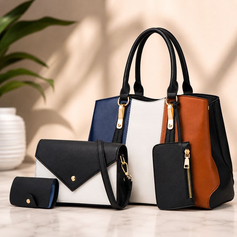 The Luxfin Bella 4-Piece Bag Set