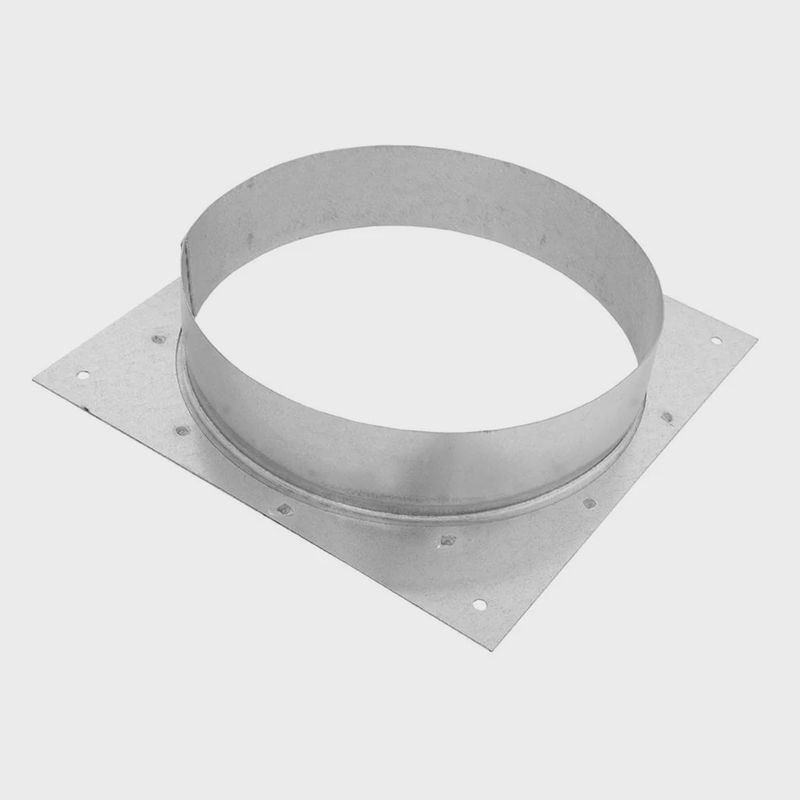 Square wall flange 200mm