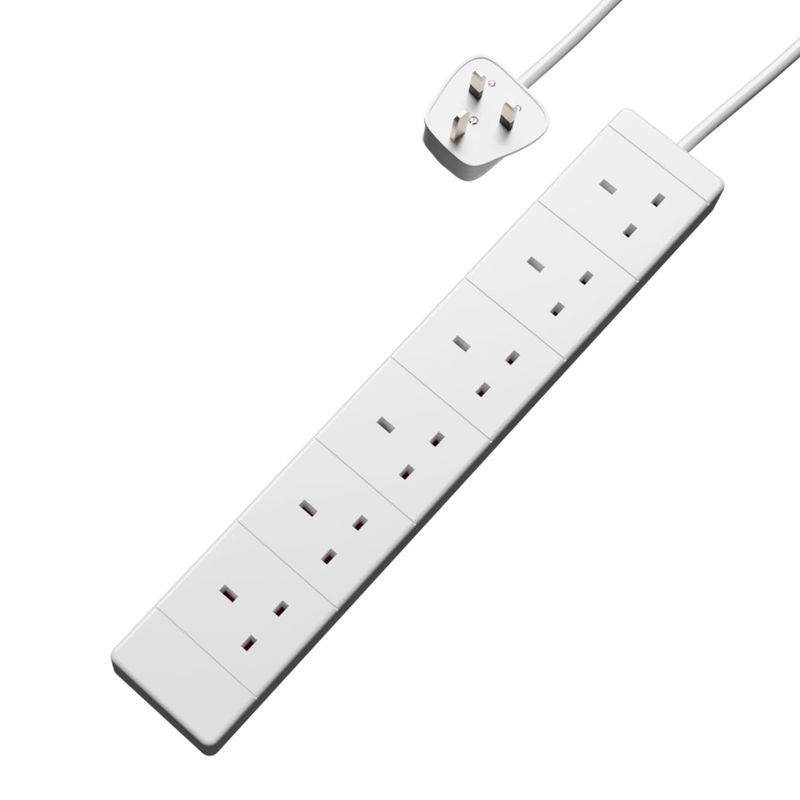 Extension lead 6 gang 5m