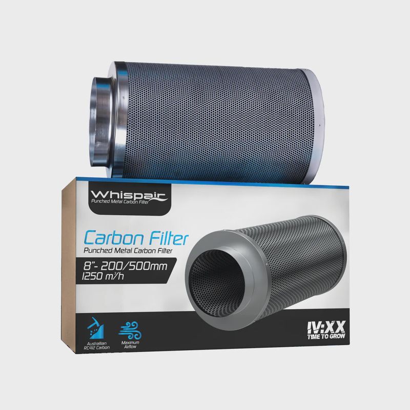WhispAIR IV:XX Carbon Filter 200/500 (1250m3/h) 38mm bed