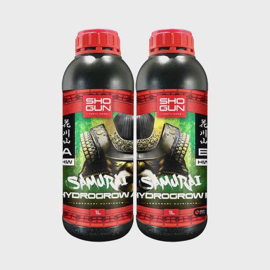 Shogun Samurai Hydro Nutrients, Grow or Bloom: Grow, Size: 1L, Water Type: Hard Water