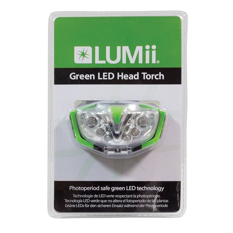 Green Head Lamp Lumii