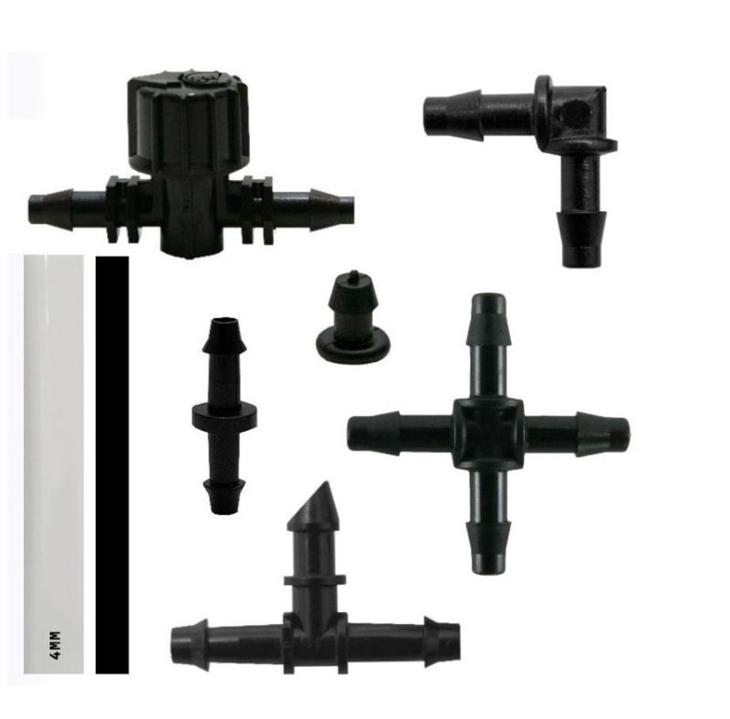 4mm Barbed Irrigation Fittings