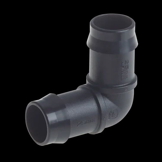 25mm Barbed Irrigation Fittings, Type: 25mm Elbow