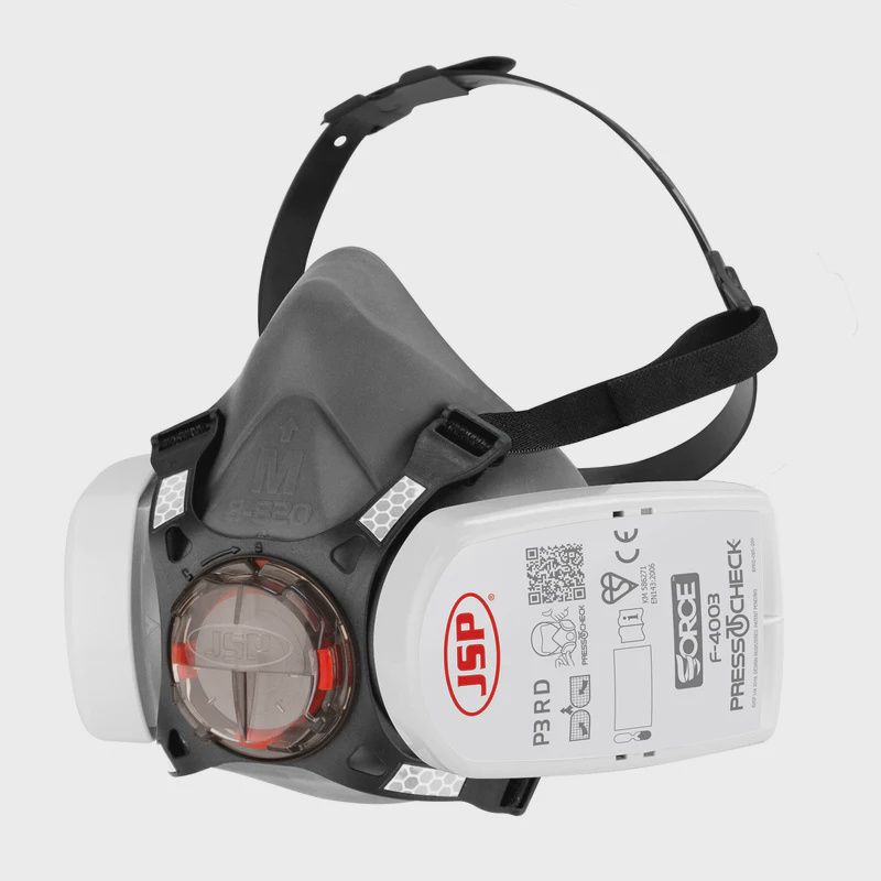 JSP Force8 Half Mask Medium P3, Option: JSP Force8 Half Mask