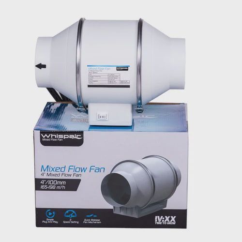 WhispAir Extraction Fan, Size: 4"