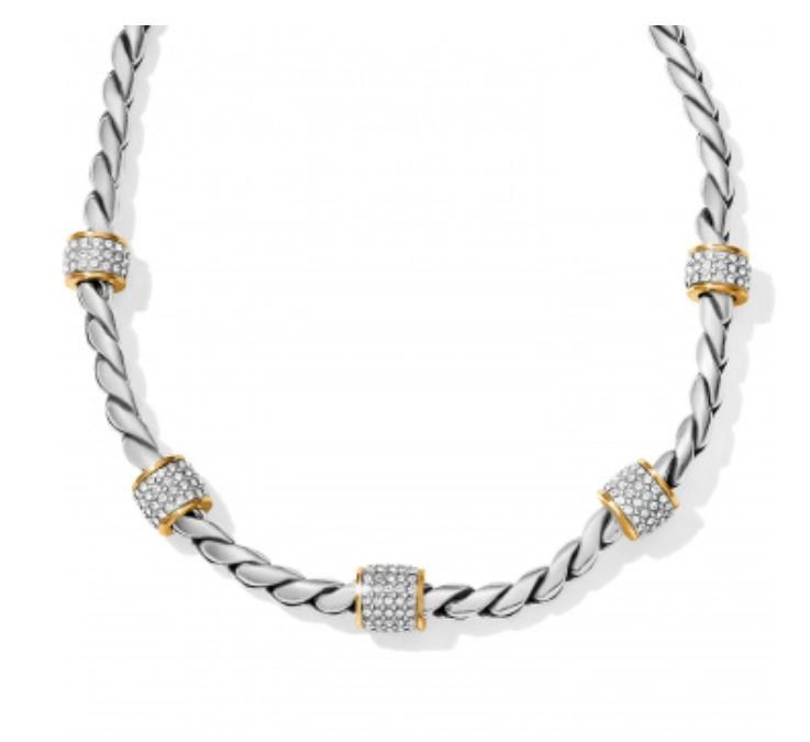 Meridian Necklace, Color: Silver
