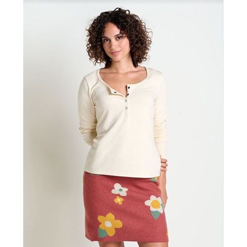 W&#39;s Ponderosa LS Henly, Color: Almond, Size: Small