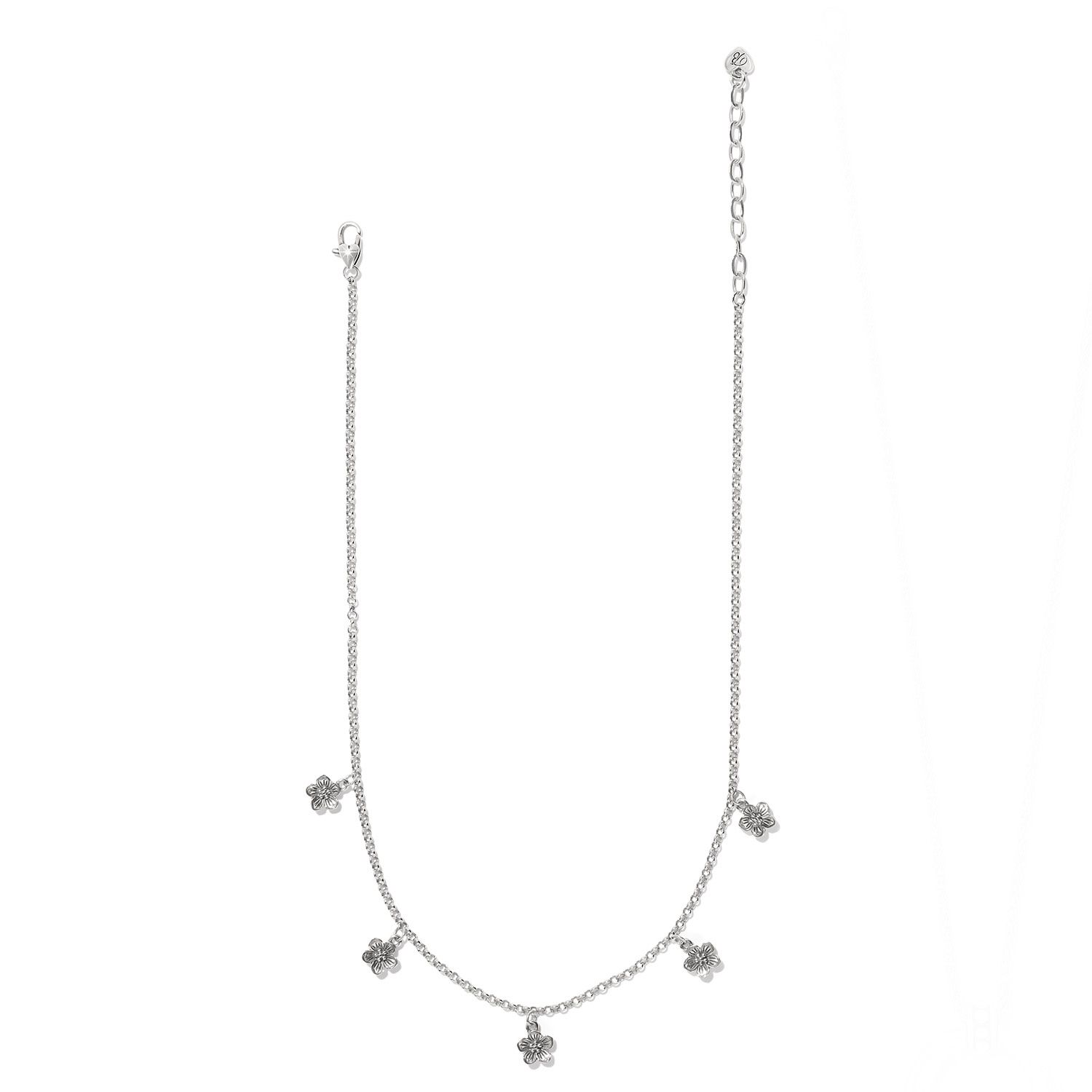 Sakura Short Necklace, Color: Silver