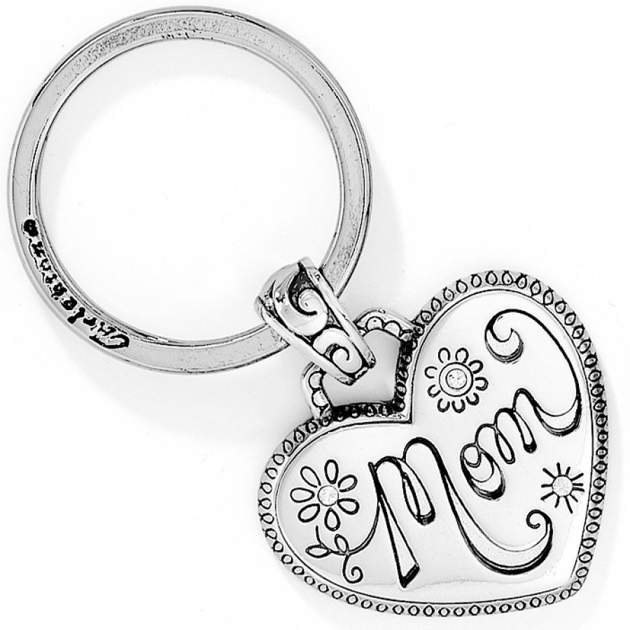 Mom Key Fob, Color: Silver