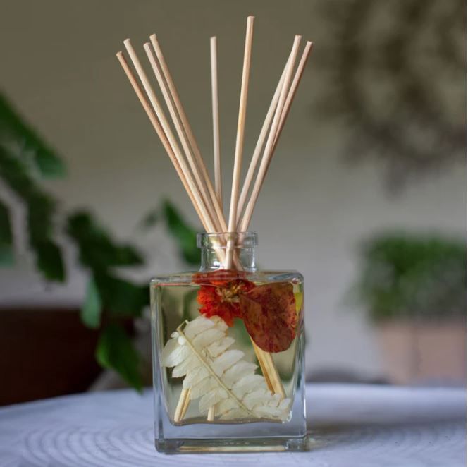 Botanical Reed Diffuser, 4 Oz, Fragrance: Honey Tobacco