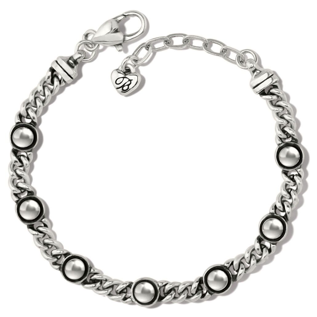 Pretty Tough Chain Bracelet, Color: Silver