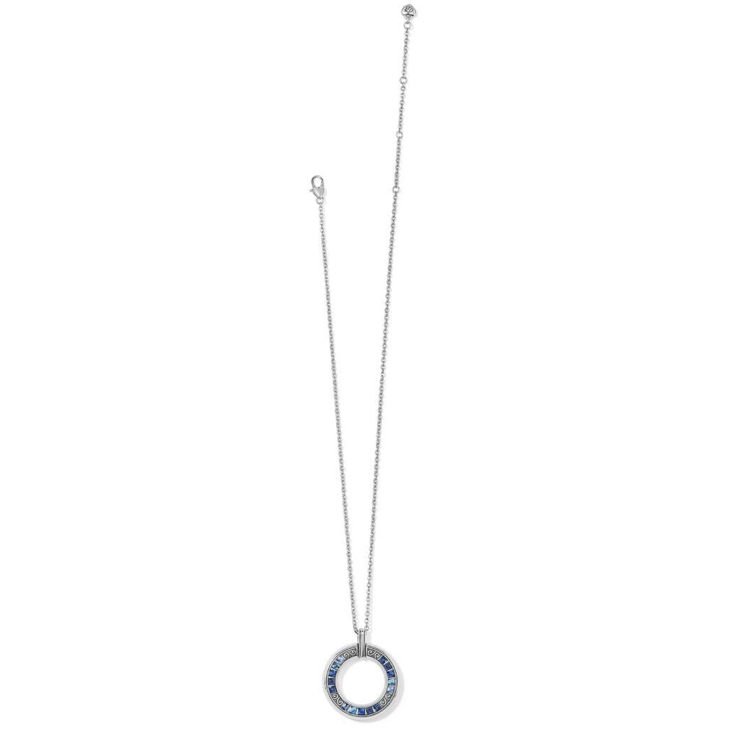 Spectrum Light Necklace - Blues, Color: Silver/Blue