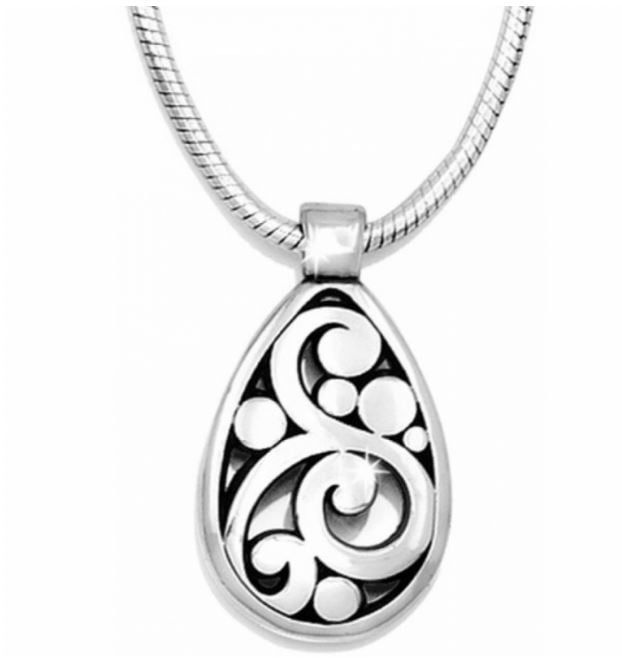 Contempo Necklace, Color: Silver