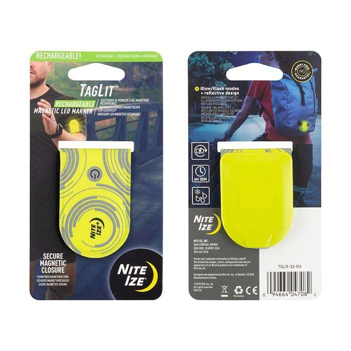 Taglit Rechargeable LED Marker, Color: Neon Yellow