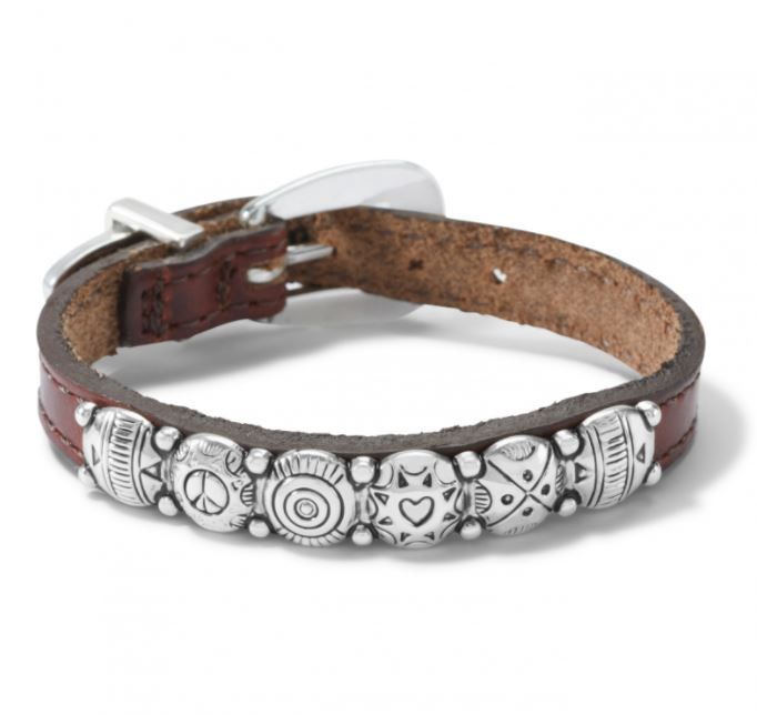 Harmony Bandit Bracelet - Brown, Color: Brown