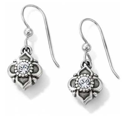 Alcazar French Wire Earrings, Color: Silver