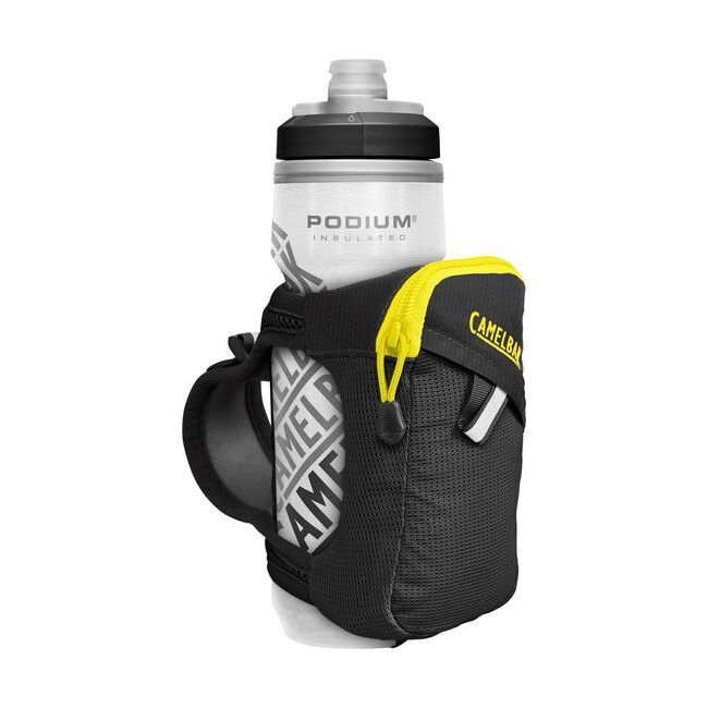Quick Grip Chill 21 Oz. Handheld Water Bottle, CamelBak Color: Black/Safety Yellow