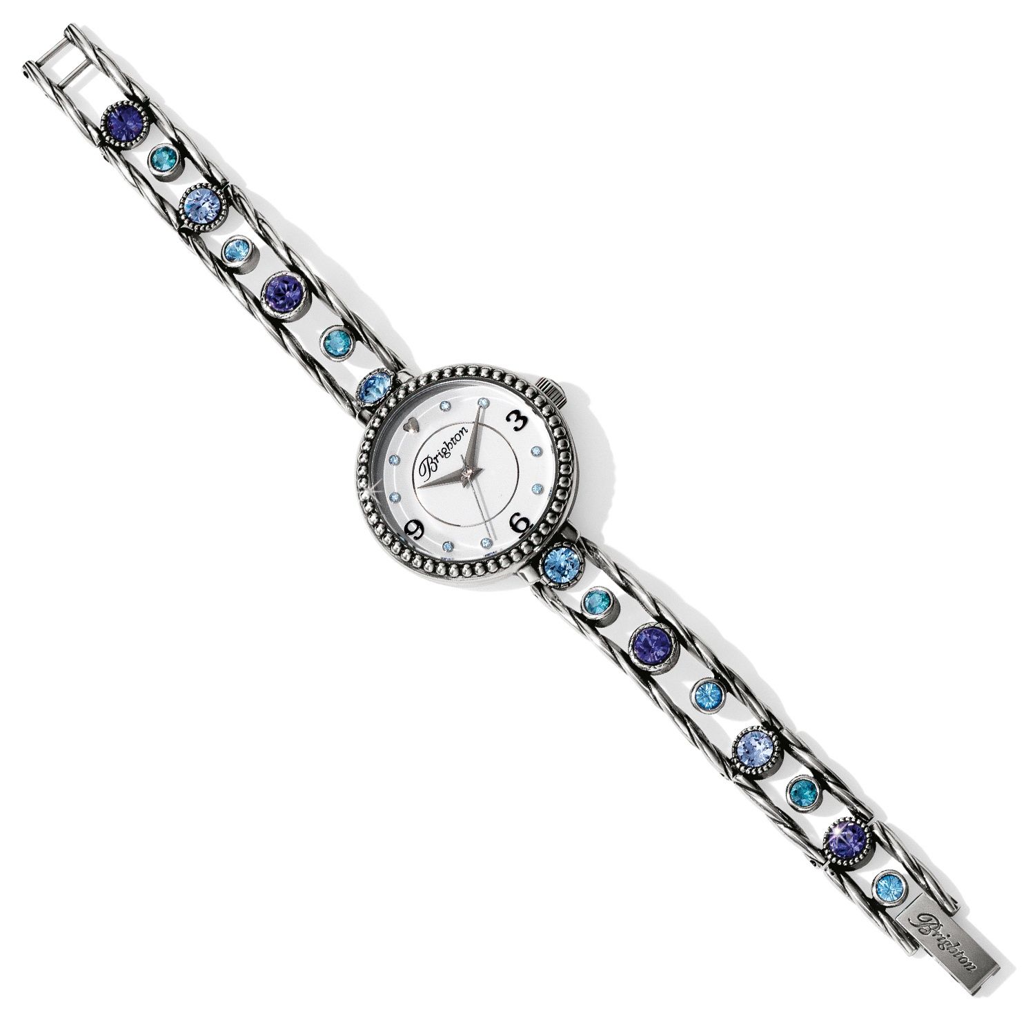 Corona Watch, Color: Silver/Tanzanite