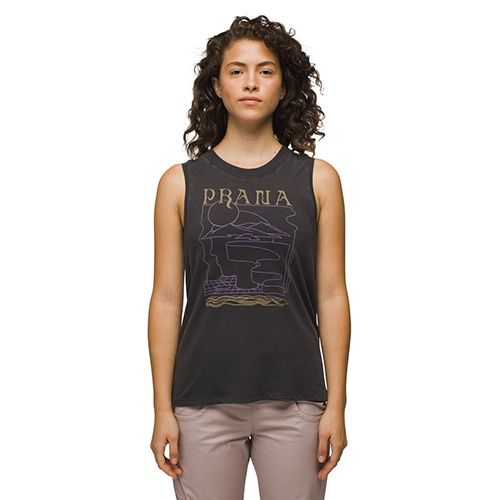 Everyday VW Graphic Tank, Color: Charcoal Mindscape, Size: XS