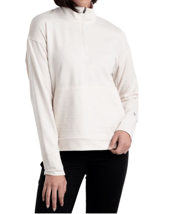 Accel 1/2 Zip, Color: Stone, Size: Small