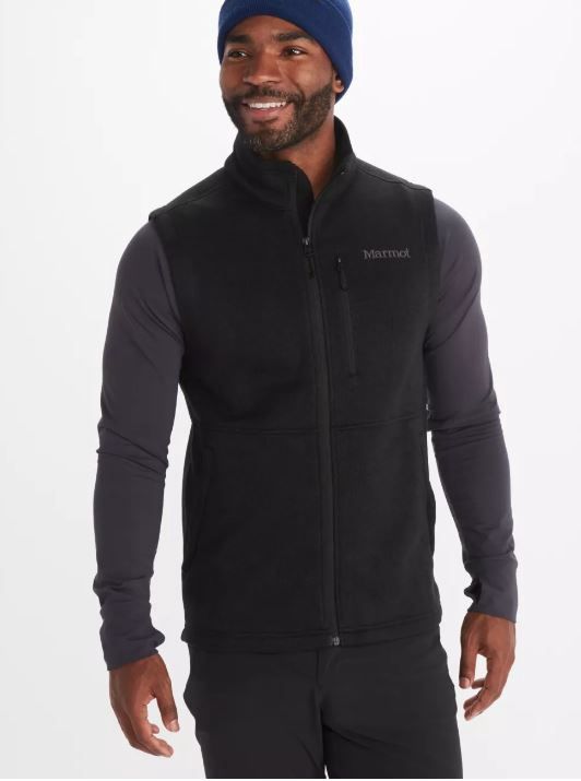 Drop Line Vest, Color: Black, Size: Medium