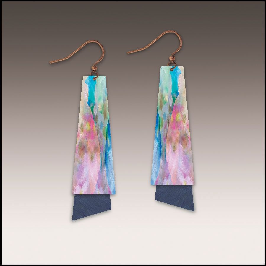 TE Collection Earring #6, 8NTE, Color: Copper